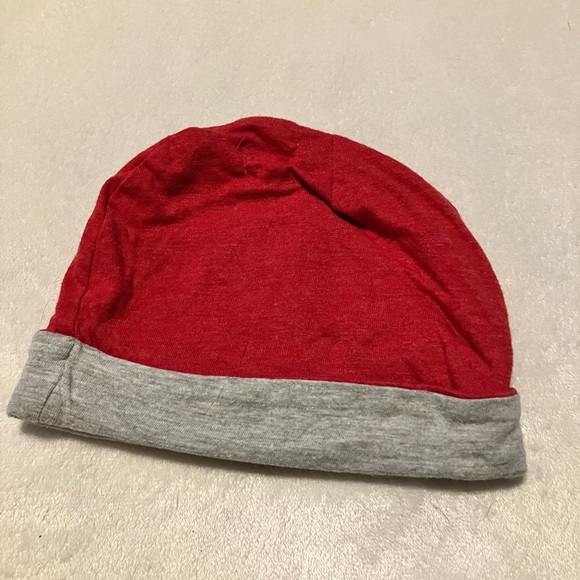 *last chance* Red & grey 7 for All Mankind beanie hat - Picture 2 of 2